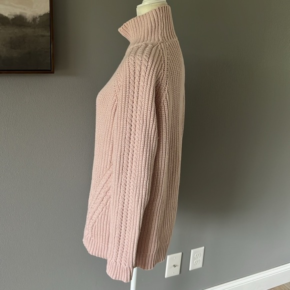 Lululemon Bring The Cozy Turtleneck Sweater in Misty Pink - Picture 5 of 10